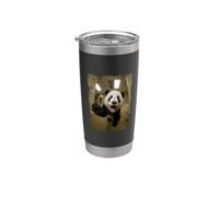 Cri Panda Bureau Salle De Pause Animal Gobelet isotherme en acier inoxydable double paroi