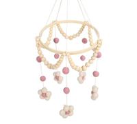Crib Mobile, Bed Ornament, Hangable Bell, Wind Chime, Overhead Decor, Lightweight And Easy To Install, For Modern Nurseries Bedrooms Or Gifting To New Parents Child Bedroom Use, 23.62x7.68 Inches