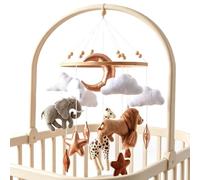 Crib Mobile Cute Mobile Ornament Animal Theme Nursery Decor Ornament Toys