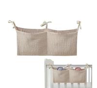 Crib Storage Bag, Diaper Crib Organizer, Baby Bottle Organizer, Portable Baby Crib, Multi-Use Baby Organizer, Crib Side Pocket, Nursery Storage Pocket, Diaper Storage Crib, Baby Bedding Organizer,