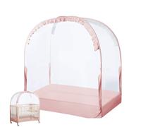 Crib Tent - Crib Tent Safety Net | Crib Tent Safety Net | Durable Strong Self-Locking Zippers | Crib Tent to Keep from Climbing Out Breathable for Kids Nursery Bedroom Schools