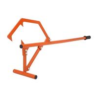 Cric à bois haute performance en acier au carbone avec crochet réglable, poignée ergonomique, design portable pour rouler facilement et couper en toute sécurité, idéal pour les coupe-bois de chauffage