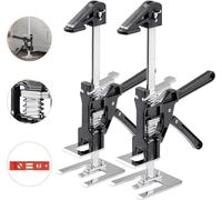 Cric à bras haute performance 2 pièces, capacité de charge 150kg, 180mm, noir - Outillage automobile pour faciliter le travail