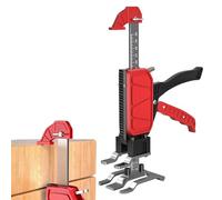 Cric à Bras pour économiser de la Main-d'œuvre, cric de Meubles Robuste, Outil de Levage Manuel, Charge de 200 kg, réglage de la Hauteur pour soulever et niveler, Outils de Travail du Bois