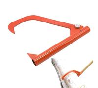 Cric À Bûches En Acier - Lève-bois Robuste, Rouleau À Crochet Robuste, Poignée Antidérapante, Outil De Levier En Bois | Équipement Pratique Pour Couper Des Arbres, Bois De Chauffage, Exploita