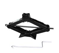 Cric à Ciseaux Crics à Ciseaux manuels mécaniques de 2 tonnes avec Base stabilisatrice et poignée for Le Remplacement des pneus Voiture/SUV