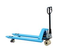 Cric à palettes robuste, élévateur de palettes épais avec structure en acier et poignée de fonctionnement confortable, petit transpalette pour un levage stable (2T) (120 x 68,5 cm)