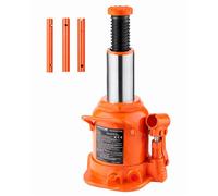 Cric Bouteille Hydraulique 20 t-VEVOR-Cric Bouteille Soudé avec Longue Poignée en 3 Sections-Gamme de Levage 170-320 mm