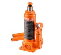 Cric Bouteille Hydraulique Grande-VEVOR-Capacité 4 T-Cric de Levage pour Voiture Plage de Levage 185-350 mm-Orange