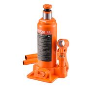 VEVOR Cric bouteille hydraulique grande capacité 6 T — Plage de levage 195–375 mm — Orange