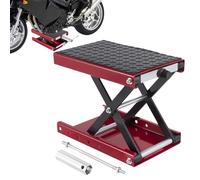 Cric ciseaux pour moto, élévateur plate-forme large pour moto, accessoires de table compacts résistants pour l'entretien des scooters, ATV et ateliers