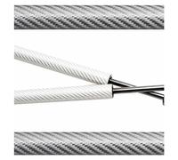 Cric Coffre Pour Subaru Pour Forester SH 2008-2013 Amortisseurs Coffre Tiges Ressort Support Levage 63269SC010 63269SC000 Vérins Hayon Arrière Vérin À Gaz Coffre(Silver carbon fiber)