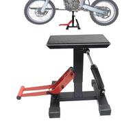Cric de levage ciseaux pour moto - Support de réparation avec hauteur réglable, train de vélo haute performance | Plate-forme d'atelier hydraulique, commandes d'entretien portables pour Dirt