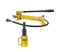 Cric de levage hydraulique avec pompe manuelle pour construction lourde et support de pont