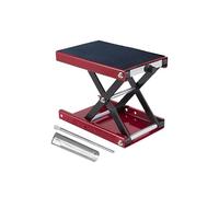 Cric de levage portable pour moto, table de levage compacte en acier inoxydable, accessoires rapides pour scooter, équitation, garage, atelier, maison, entretien commercial, 14,17 x 8,98 x 14,17 cm