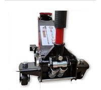 Cric de manœuvre 4T extra plat 75mm-500mm avec vérin hydraulique à double piston de 4000 kg pour véhicules automobiles 360° roues, support de levage