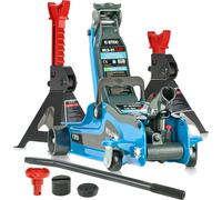 Cric de manœuvre Kit de cric 2500 KG avec 2x béquilles 3T