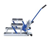 Cric de moto - Charge maximale : 680 kg - Pont élévateur mobile pliable pour motos de plage et d'aventure - Pont élévateur de moto - Réparation de motos de route - Pont élévateur pour les réparations