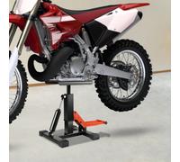 Cric de moto, support de levage pour moto, hauteur de levage 13-15,74 pouces, utilisé pour l'entretien quotidien, le changement de pneus et d'autres réparations sur la plupart des motos tout-terrain D