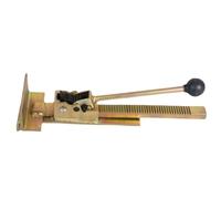 Cric de sol en bois dur | Cric de sol pour parquet en bois dur - cloueur réglable en acier moulé robuste professionnel pour installation de montage, réparation, positionnement de planche, redressement