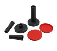 Cric de support réglable pour armoire, capacité de charge de 200 kg, tige de support télescopique en nylon pour nivellement de meubles, support de montage encastrable pour salle de bain