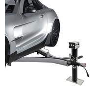 Cric de voiture 1T - Forte force de levage - Accessoire d'atelier - Pont élévateur mobile - Pour voiture, SUV, voiture - En acier avec poignée antidérapante - Pour la maison et l'atelier
