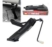 Cric De Voiture De ManœUvre Mécanique 1,7 T, Hauteur sous Caisse 65-390 Mm, Manivelle, Cric De Voiture, Cric De Voiture Pliable, Béquille pour Voitures, SUV, Monospaces Et Véhicules De Taille Moyenne