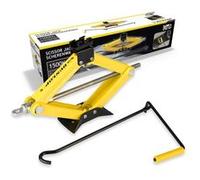 cric de voiture Dunlop Jaune Acier H10xl6xL42cm Jaune