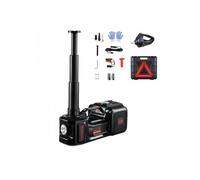 Cric Électrique 5 T, Cric de Voiture Automatique avec Gonfleur Intégré, Cric de Levage avec hocs Électrique et Lampe LED