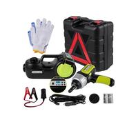 Cric Electrique Hydraulique 15,5-42cm 12V Capacité 5000kg Levage Automatique