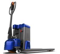 Cric électrique industriel pour palettes - Capacité de 2000 kg - Batterie au lithium - Poignée multifonction pour une logistique efficace en entrepôt