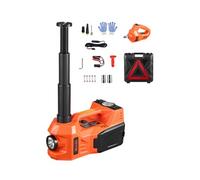 Cric Electrique Pour Voiture 5T Avec Cle A Chocs Electrique Auto Lampe LED Depannage