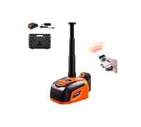 VEVOR Cric Électrique pour Voitures 5 T, Cric de Levage Réglable avec Capacité de Charge Élevée, Outil Démonte-Pneu Portable avec Lumière LED et Télécommande, pour Dépannage Routière SUV Berline