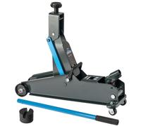 Cric hydraulique 3T cric de manœuvre 200-570 mm avec 2 x cric de voiture en c...