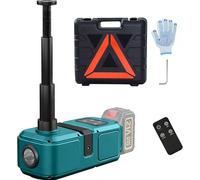 Cric hydraulique 5T - Cric électrique Compatible avec Makita 18 V | Pompe Gonflable et lumière LED 150-450 mm pour Voiture, SUV, berline, monospace, Changement de Pneu (Batterie non incluse)