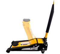 Cric hydraulique - BARRACUDA TOOLS - 4 tonnes - Profil extra-plat - Vérins double-pistons - Robuste et fiable