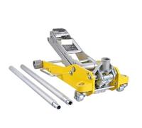 cric hydraulique, Cric hydraulique de Course 3T/2T avec Pompe Levage Rapide à Double Piston for la réparation Automobile(3t Aluminum)