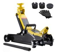 VEVOR Cric Hydraulique de Manœuvre 2,5 T, Cric Rouleur Plage de Levage 85-320 mm, pour Voitures SUV Berline Garage Atelier Domicile, avec Pompe à Levage Rapide à Piston Unique et Selle Surélevée