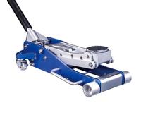 Cric Hydraulique De Voiture En Alliage D'aluminium, Cric De Sol À Profil Mince À Commande Manuelle De 3 Tonnes, Capacité De 6 614 Livres, Portable