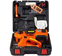 Cric Hydraulique Électrique - VEVOR - 5 T 12 V Cric de Voiture Clé à Chocs Gonfleur