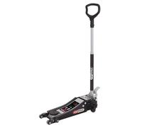 Cric hydraulique extra-bas acier ULTIMATE 2T avec double-roues avant KSTOOLS 161.0372 (KSTOOLS)