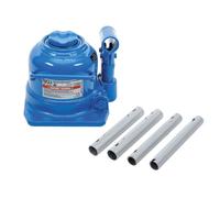 CRIC HYDRAULIQUE EXTRA PLAT SURBAISSE BOUTEILLE 10T, 10 Tonnes