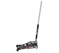 Cric hydraulique - KS TOOLS - 161.0365F - Cric 2 tonnes - Lève voiture compact en aluminium/acier - Cric rouleur