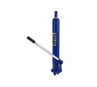 VEVOR Vérin Hydraulique Long pour Grue d'Atelier 8 T, Cylindre Hydraulique Support Moteur avec Pompe à Simple Piston et Base à Chape, Tige Hydraulique pour Chèvre Levage Moteur, Entretien Auto, Bleu