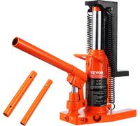 Cric hydraulique VEVOR, 2,5 t de capacité de levage sur orteils, 5 t de capacité de levage sur orteils, cric de machine, 20-135 mm de hauteur d'orteils, 227-340 mm de hauteur supérieure, cric à griffe