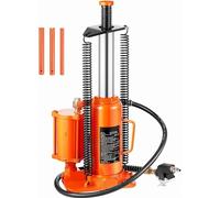 Cric hydro-pneumatique 12t avec pompe manuelle - Outil de réparation automobile pour les professionnels et les bricoleurs