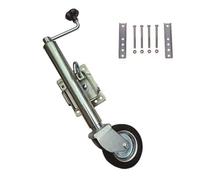 Cric pivotant Robuste pour remorque Marine - Cric de Levage pivotant pour remorque, Roue Jockey, Roue Jockey Robuste avec Roue de 15 cm, capacité de Charge de 540 kg, Facile à Assembler, po