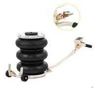 Cric pneumatique 5 T air jack levage 160-400 mm avec poignée longue montée rapide pour garage atelier et travaux sur terrain