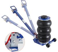 Cric pneumatique VEVOR Air Jack 3 t, bleu triple sac Cric pneumatique 140-450 mm hauteur de levage sac Cric pneumatique, 5 minutes de levage Cric pneumatique Cric pour SUV, camion bleu
