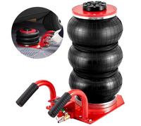 VEVOR Cric Pneumatique Cric de Levage Automobile 3 T 14-45 cm 3 Boudins Portable